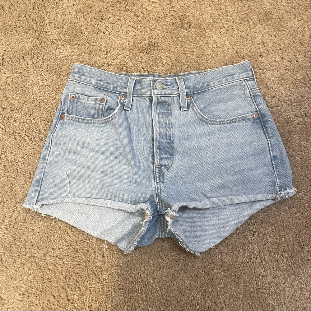 Levi’s 501 Denim Blue Women's Shorts
